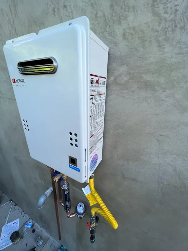 Tankless water heater installation for Marrero homes